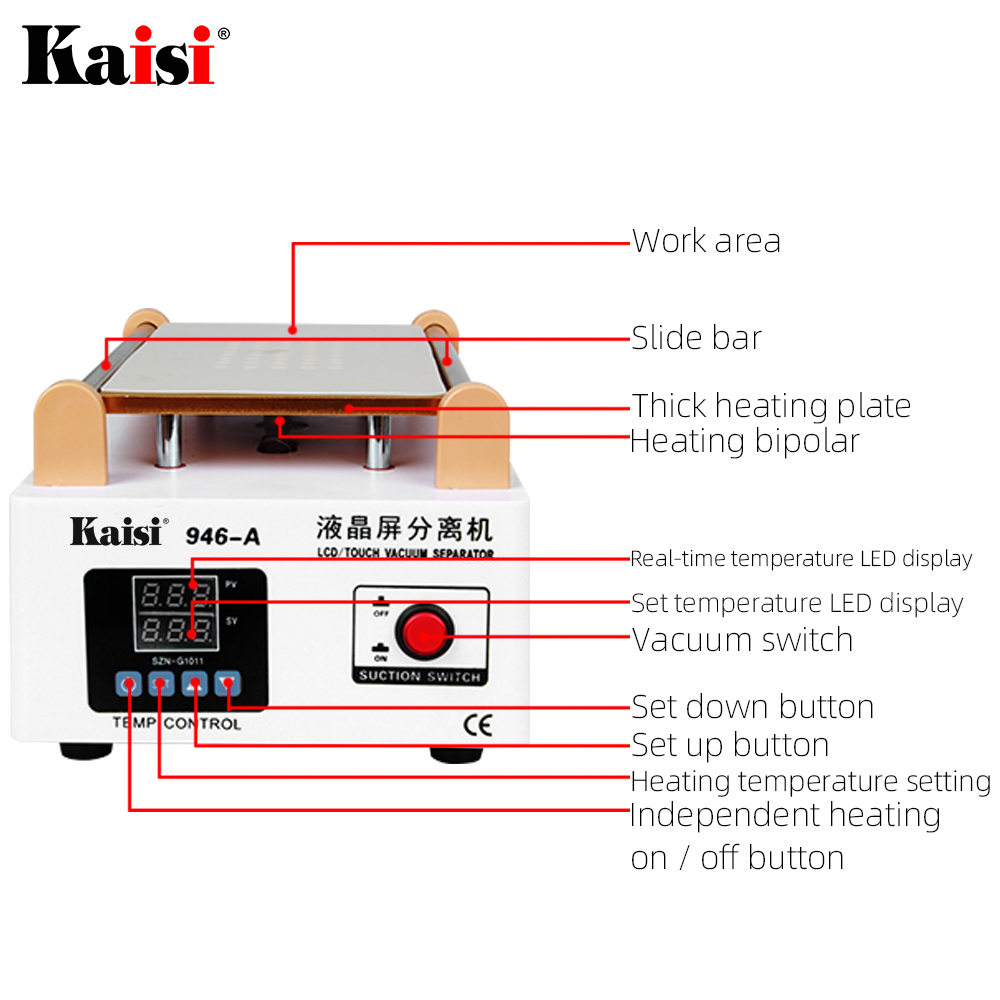 Separador de Pantalla LCD Kais - Screen Separator Machine reseña y precio